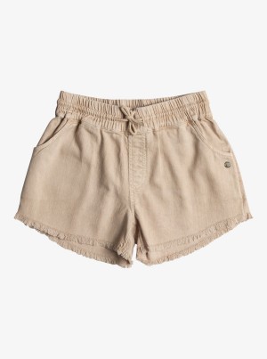 Dívčí Kraťasy Roxy Scenic Route Twill | HUXO-20516
