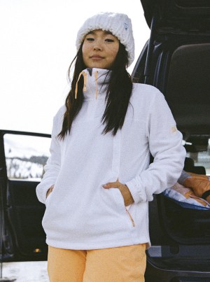 Mikina s Kapucí Roxy Chloe Kim Technical Half Zip Fleece | WCFK-07149