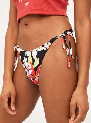 Spodní Díl Bikin Roxy Printed Beach Classics Tie Side High Leg Cheeky | ZPXL-52968