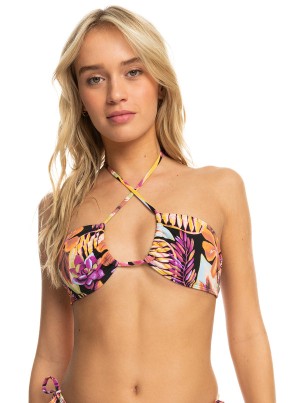 Topy Do Bikin Roxy Printed Beach Classics Triangle | FUGN-06154