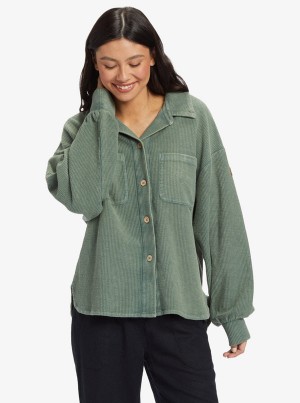 Topy Roxy Off Duty Knit Shacket | GKTI-85694