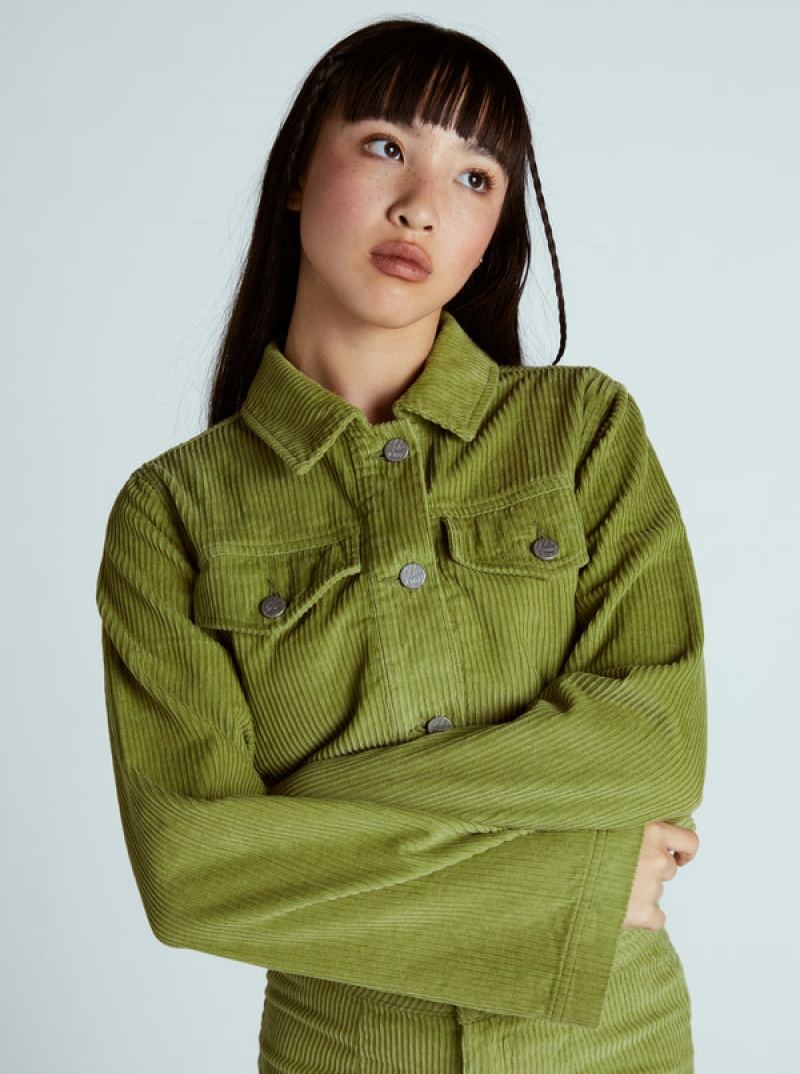 Bundy Roxy Chloe Kim Cropped Corduroy | UXGO-95347