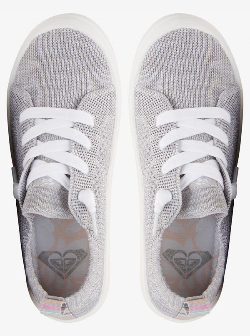 Dívčí Slip On Roxy Bayshore Closed Knit Plus | KZOV-27390