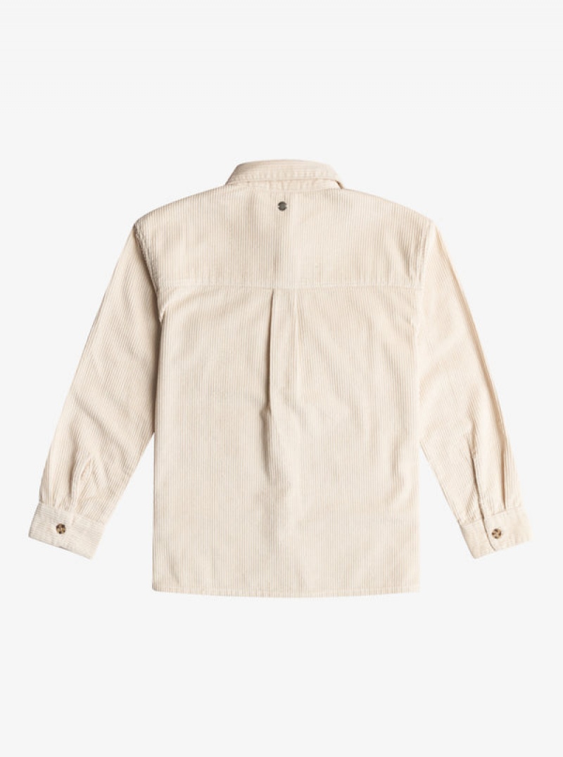 Dívčí Topy Roxy Let You Know Corduroy | ESYR-61073