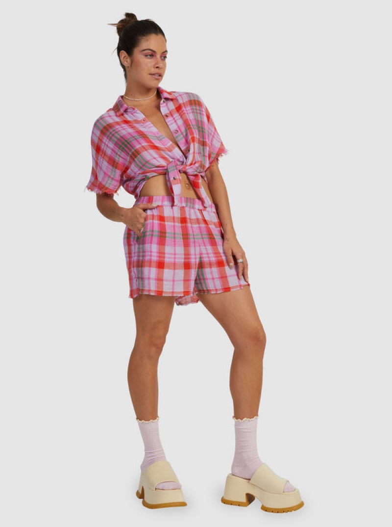 Kraťasy Roxy Tartan Times | HUDN-47328