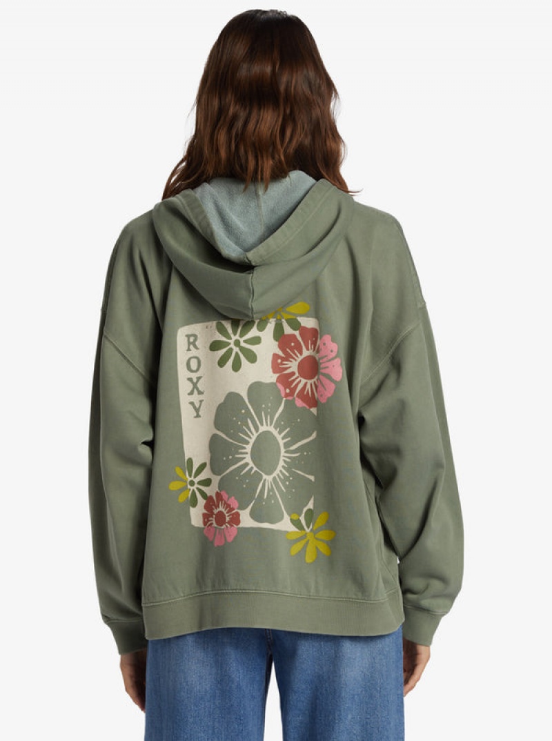 Loungewear Roxy Lineup Oversized Zip-Up | MXSW-57328