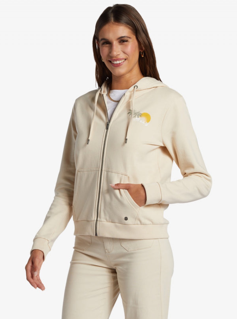 Mikina s Kapucí Roxy Evening Hike Zip-Up | NEUA-41905