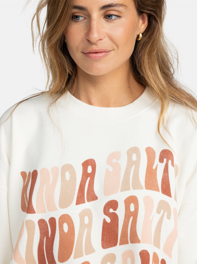 Mikina s Kapucí Roxy Lineup Oversized | MOLT-54836