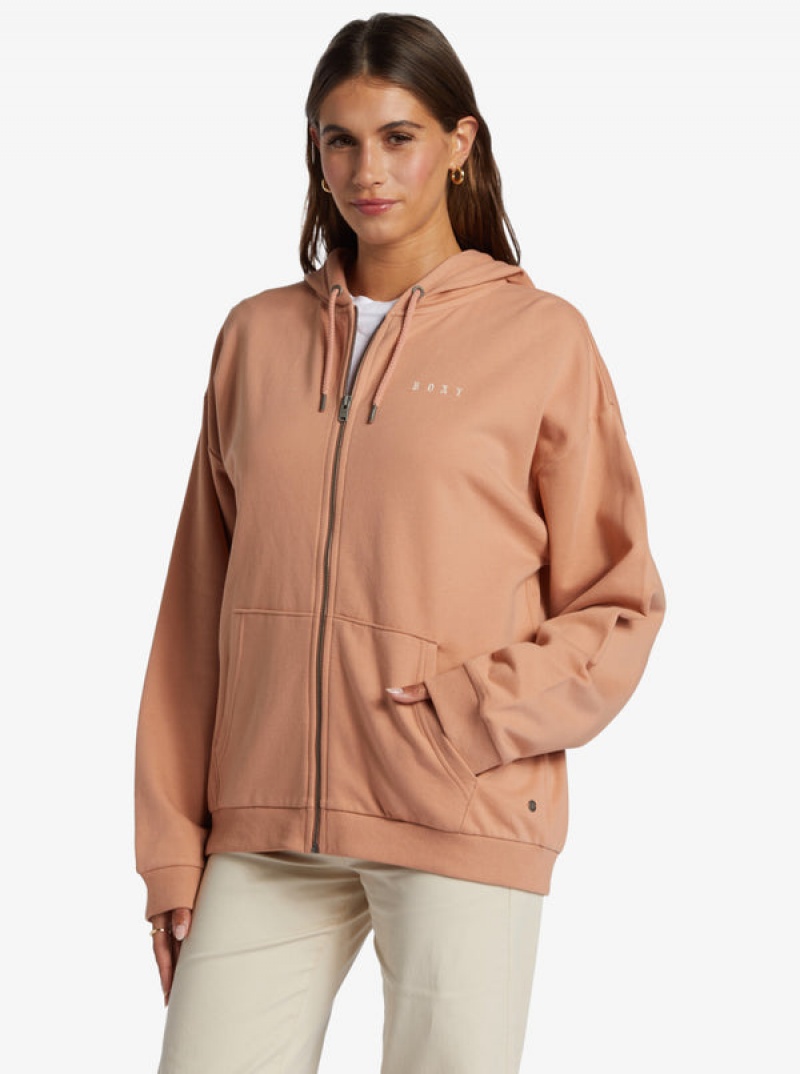 Mikina s Kapucí Roxy Oversized Evening Hike | VCLU-38056