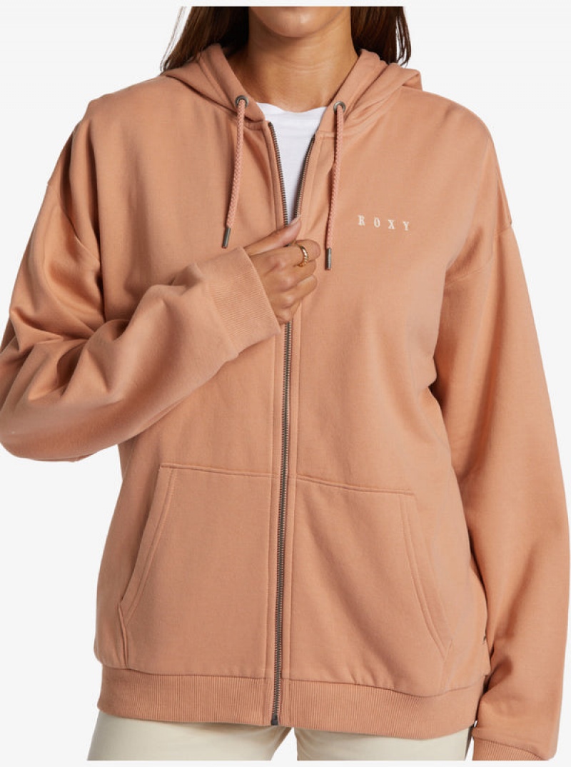 Mikina s Kapucí Roxy Oversized Evening Hike | VCLU-38056