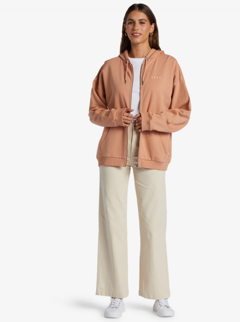 Mikina s Kapucí Roxy Oversized Evening Hike | VCLU-38056