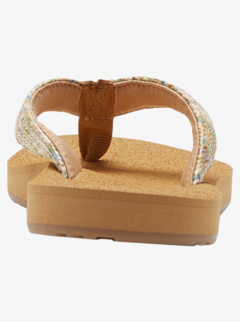 Sandály Roxy Porto Raffia II | LFXQ-16459