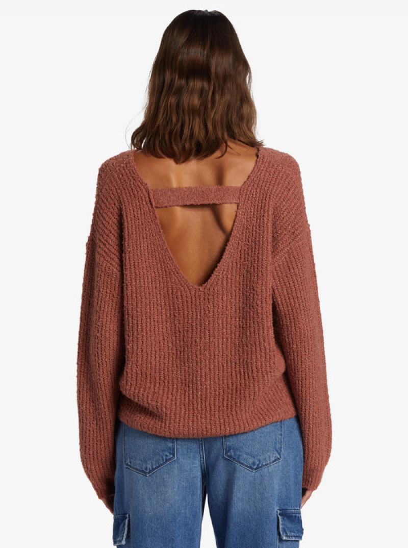 Svetry Roxy Bombay Crew Neck | LBEH-83467