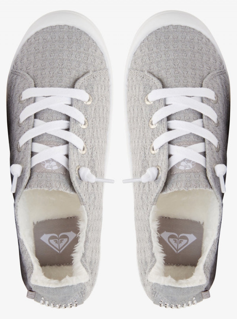 Tenisky Roxy Bayshore Plus Fur | NQFT-30247