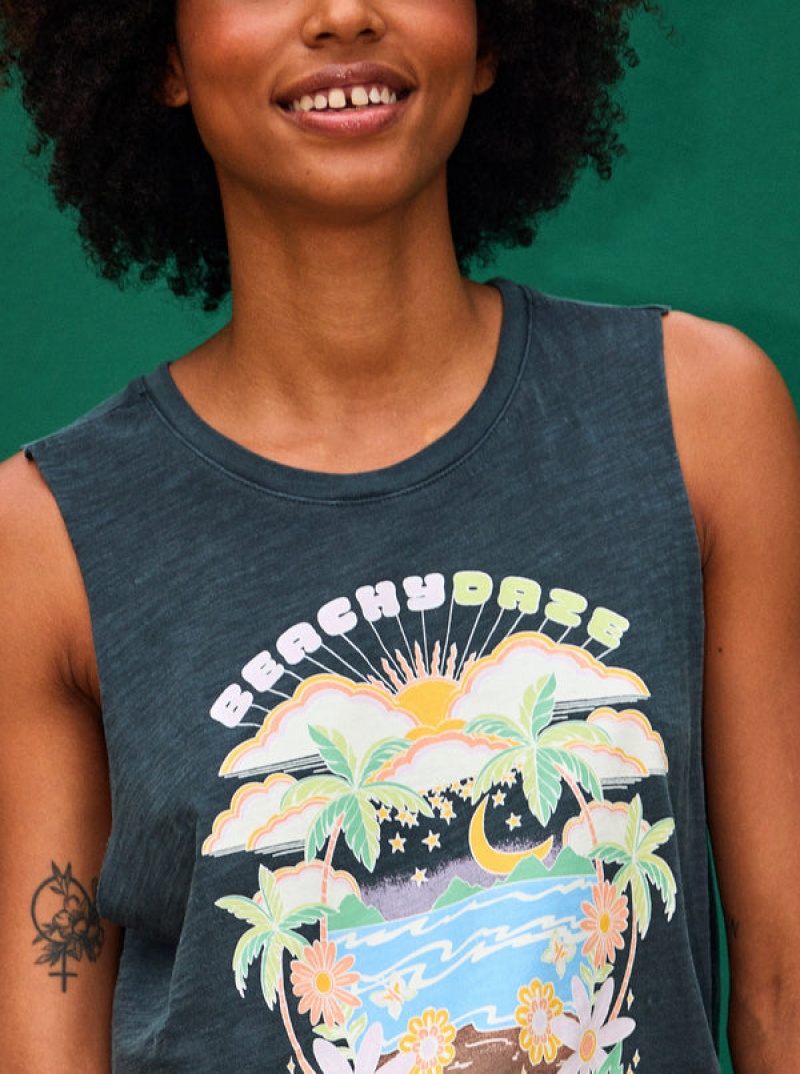 Tílko Roxy Beachy Days Muscle | VEGL-63049