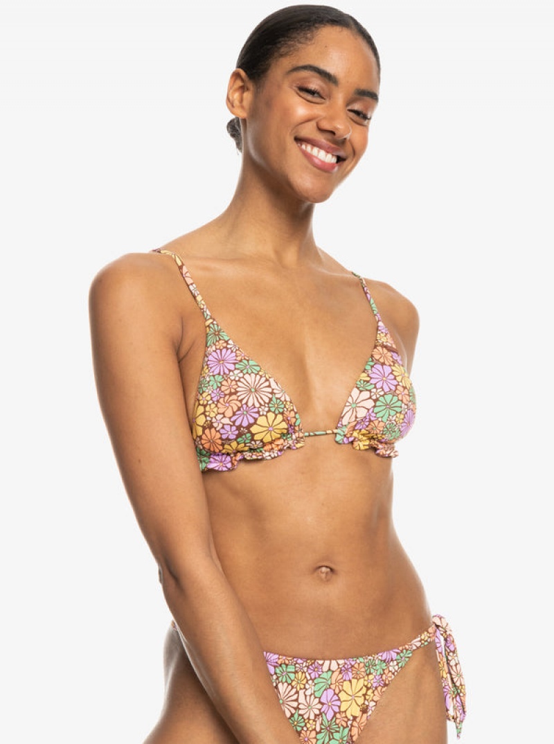 Topy Do Bikin Roxy All About Sol Mini Tiki Triangle | KTBA-04763