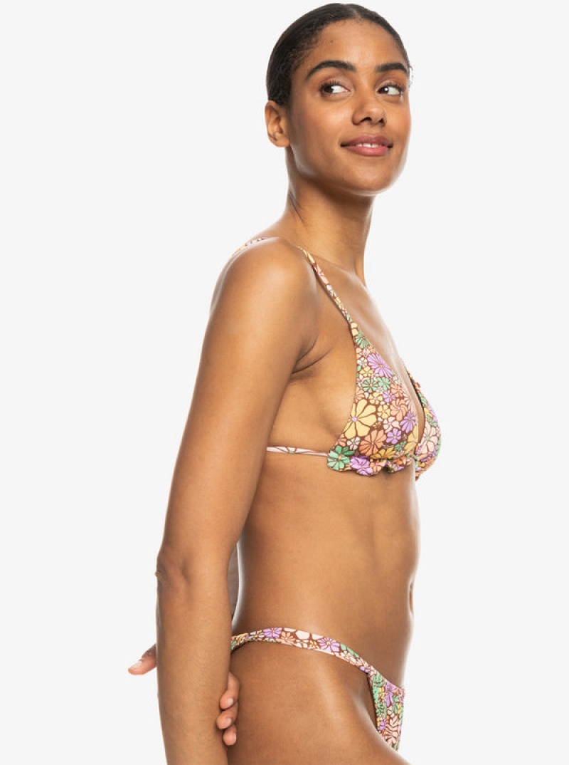 Topy Do Bikin Roxy All About Sol Mini Tiki Triangle | KTBA-04763
