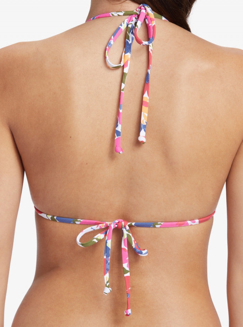 Topy Do Bikin Roxy Bloomin Babe Tiki Tri | ZKEF-29814