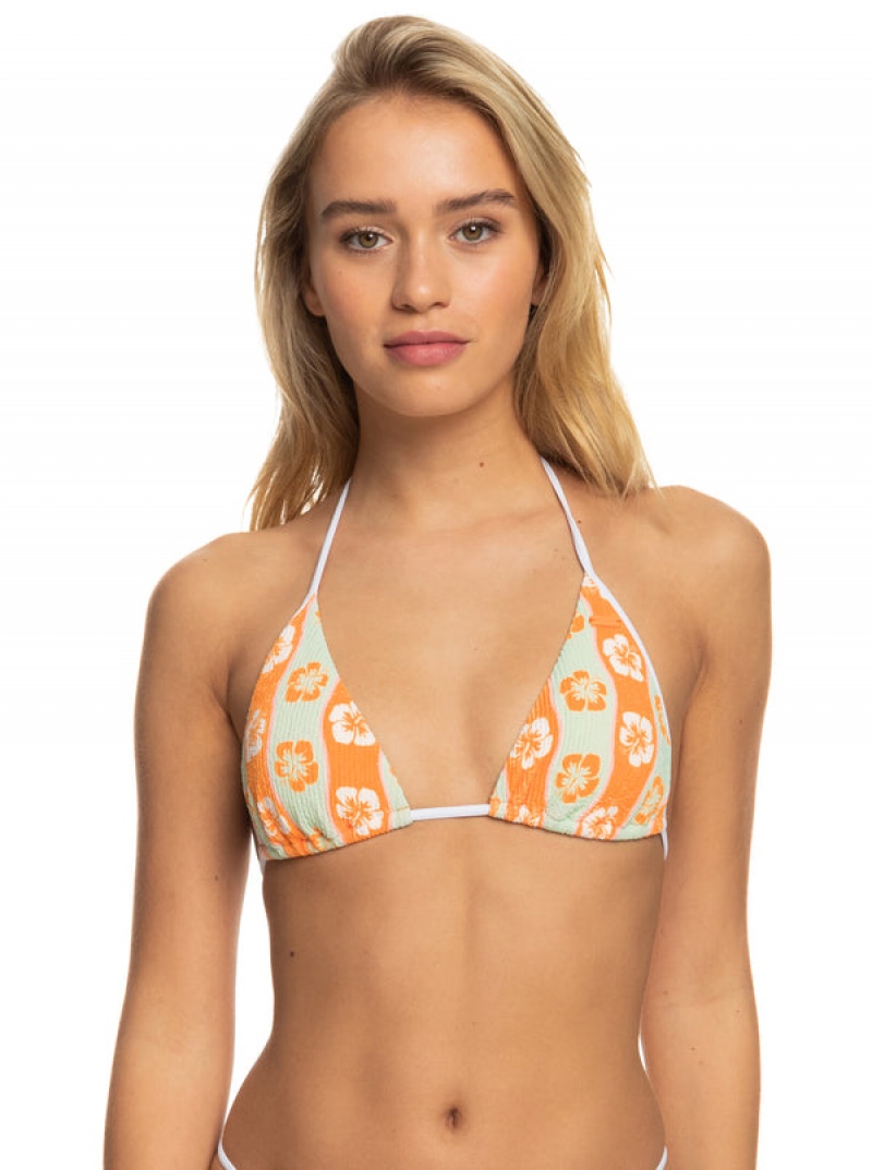 Topy Do Bikin Roxy Wavy Babe Tiki Tri | HAJG-64015