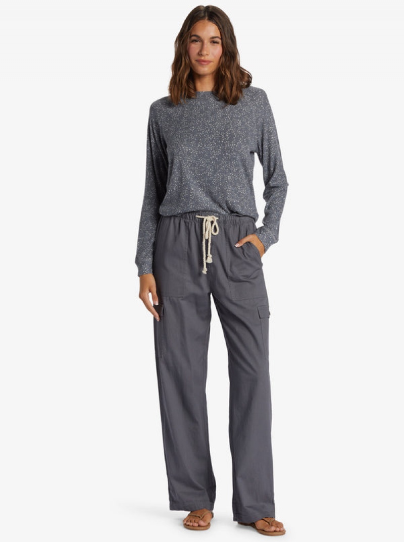 Topy Roxy Anchors Away Crew Rib Crew Neck | CLWP-26358