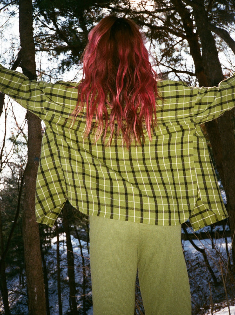 Topy Roxy Chloe Kim Oversized Flannel | FHKP-19374