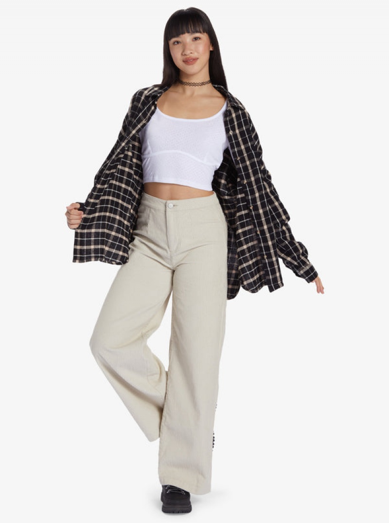 Topy Roxy Chloe Kim Oversized Flannel | YKFC-83945