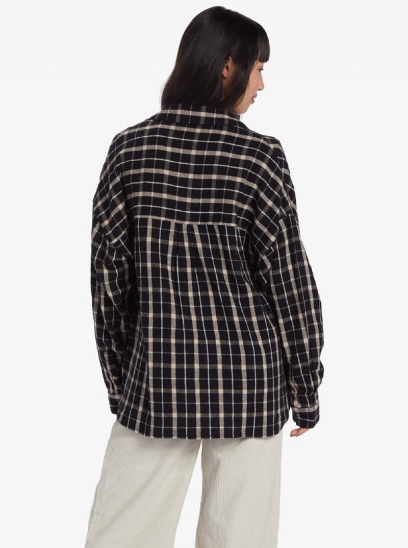 Topy Roxy Chloe Kim Oversized Flannel | YKFC-83945