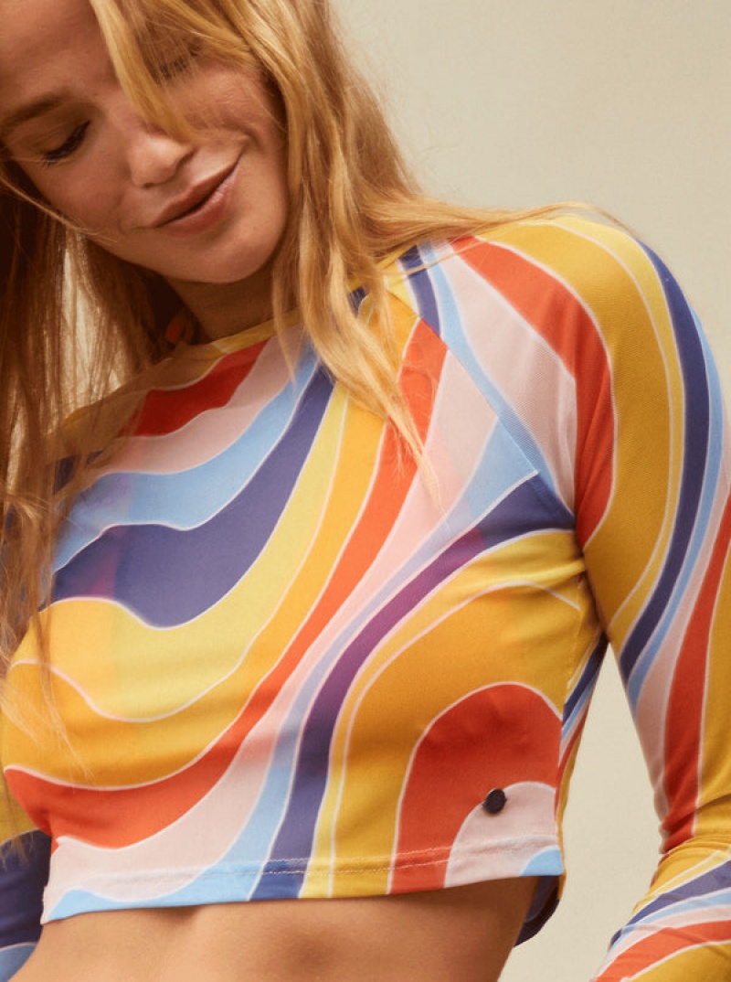 Topy Roxy Just A Friend Logn Sleeve Mesh | JTIW-93126