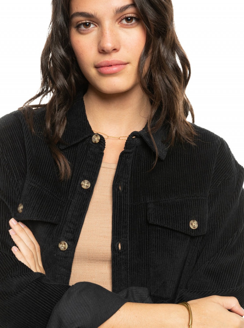 Topy Roxy Let It Go Corduroy Long Sleeve | GHAW-21506