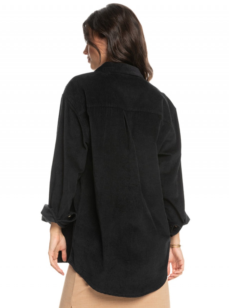 Topy Roxy Let It Go Corduroy Long Sleeve | GHAW-21506