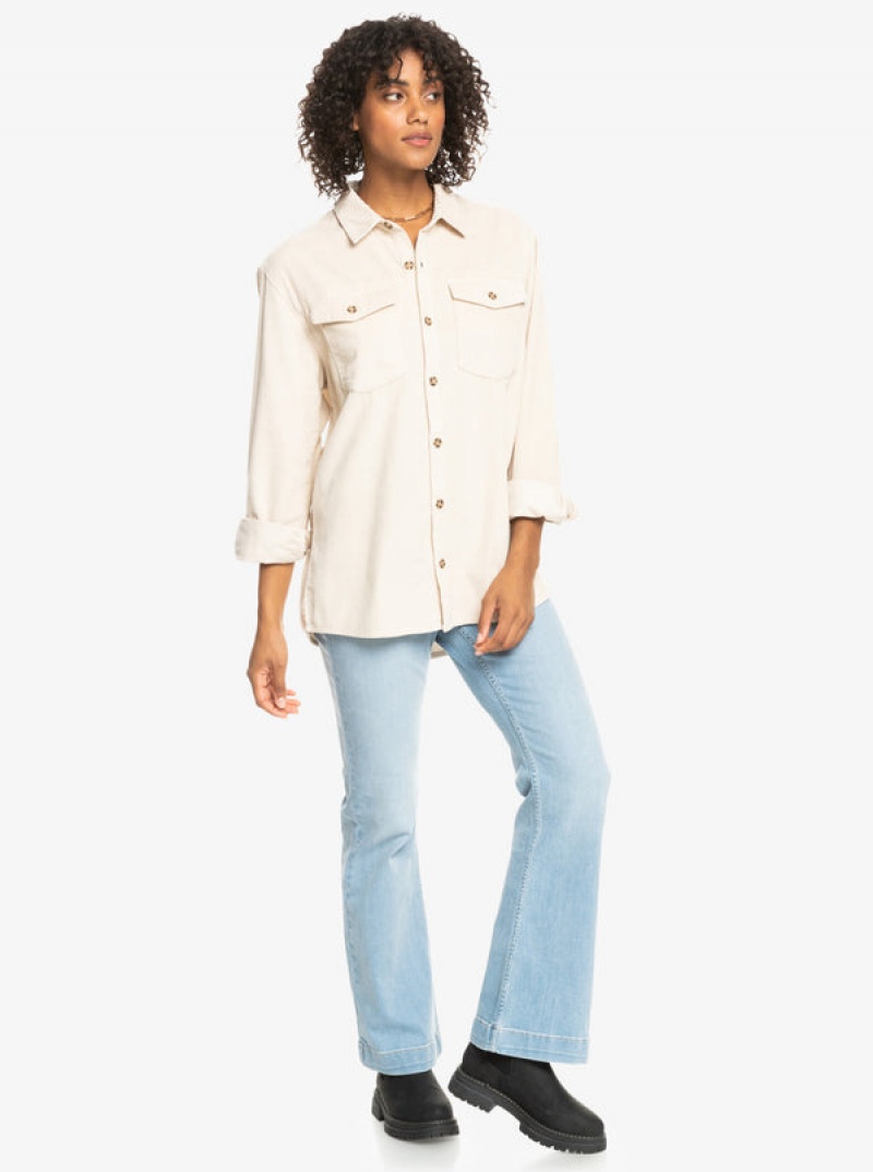 Topy Roxy Let It Go Corduroy Long Sleeve | SIZR-42907