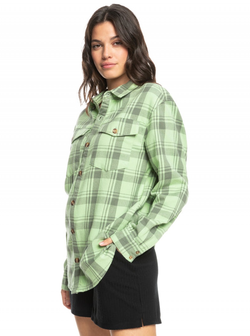 Topy Roxy Let It Go Flannel Long Sleeve | BTCX-87915