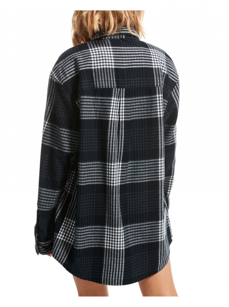 Topy Roxy Let It Go Flannel Long Sleeve | DWMP-58061