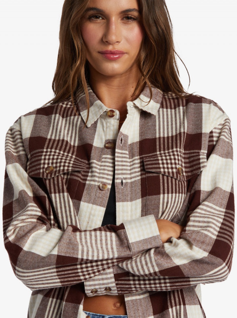 Topy Roxy Let It Go Flannel Long Sleeve | WCGS-85473