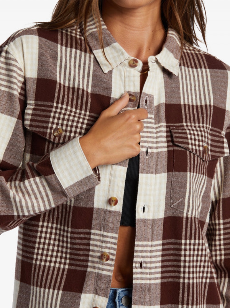 Topy Roxy Let It Go Flannel Long Sleeve | WCGS-85473