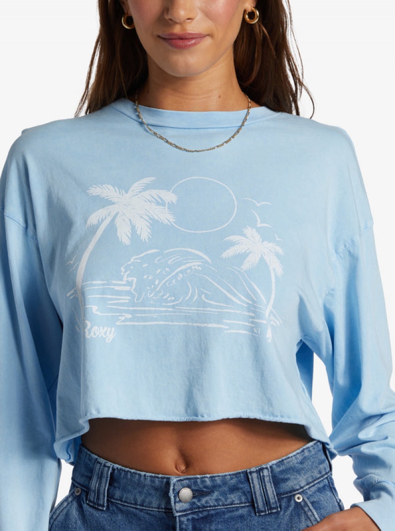 Tričko Roxy Simple Surf Oversized Long Sleeve | ZPSY-52146