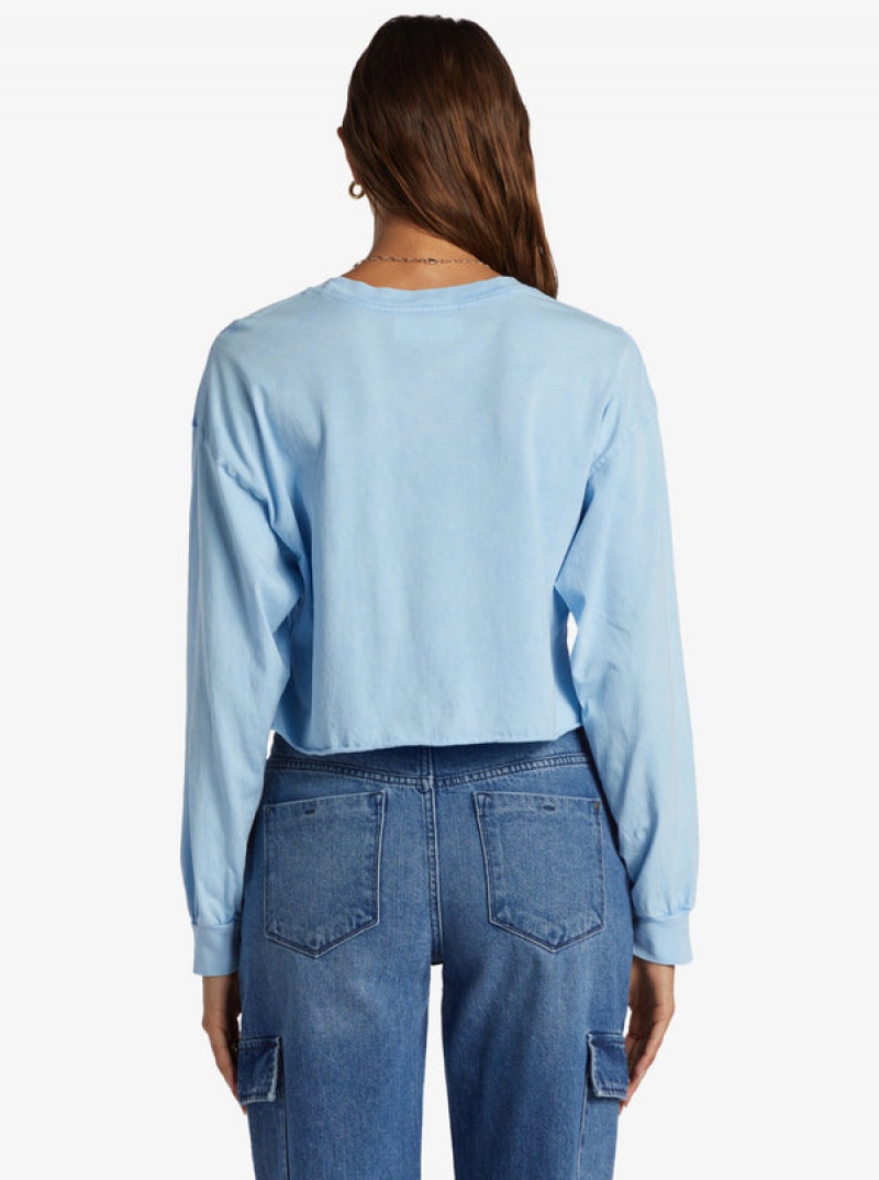 Tričko Roxy Simple Surf Oversized Long Sleeve | ZPSY-52146