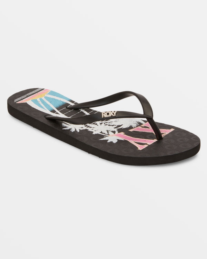 Žabky Roxy Viva Stamp | ZIMG-27431